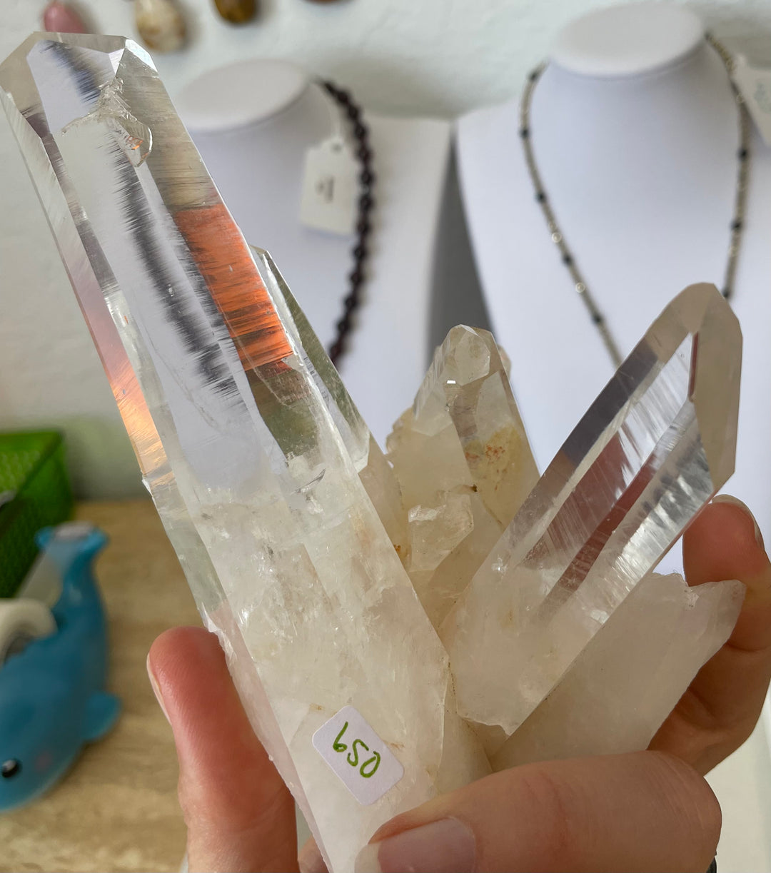 Lemurian Seed Cluster with 2 Wands