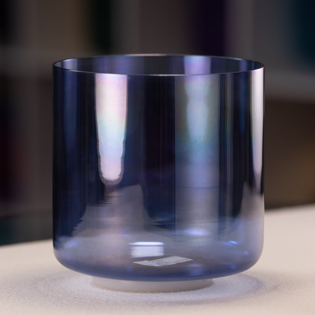 7.5" C-44 Indigo Child Crystal Singing Bowl