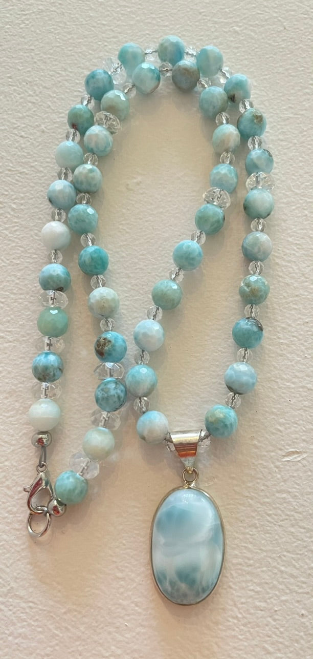 Larimar Necklace