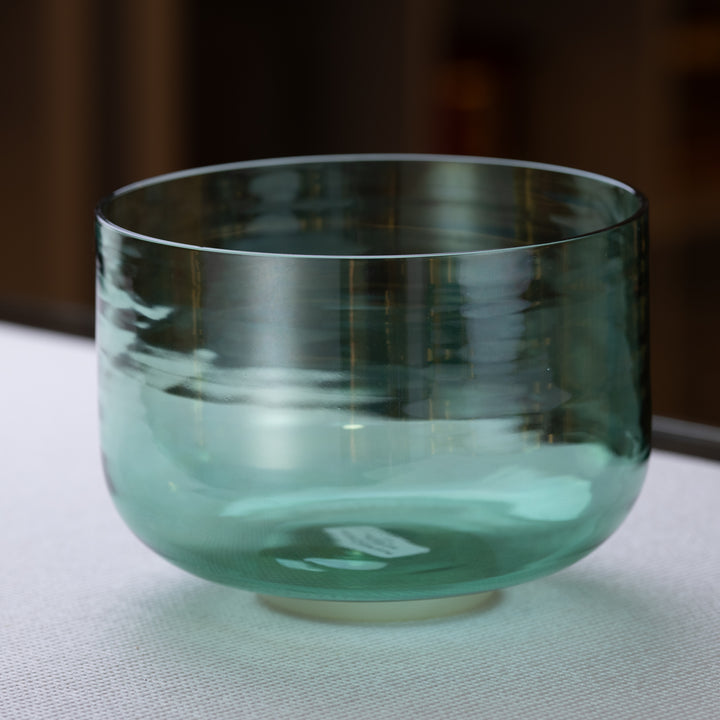 9.5" C#+34 Sacred Sage Crystal Singing Bowl, Sacred Singing Bowls