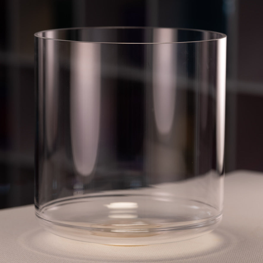 11" A-16 Clear Quartz Crystal Sacred Symphony Bowl, Tall