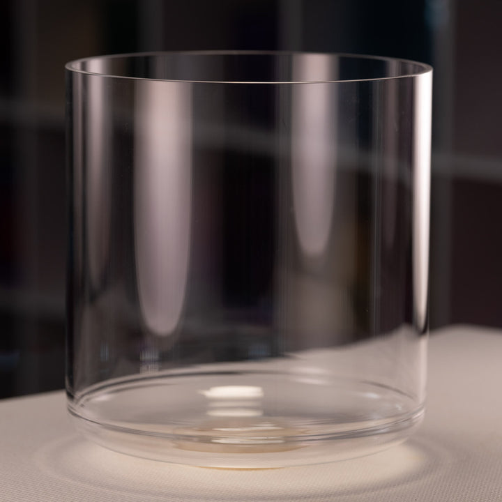 11" A-16 Clear Quartz Crystal Sacred Symphony Bowl, Tall