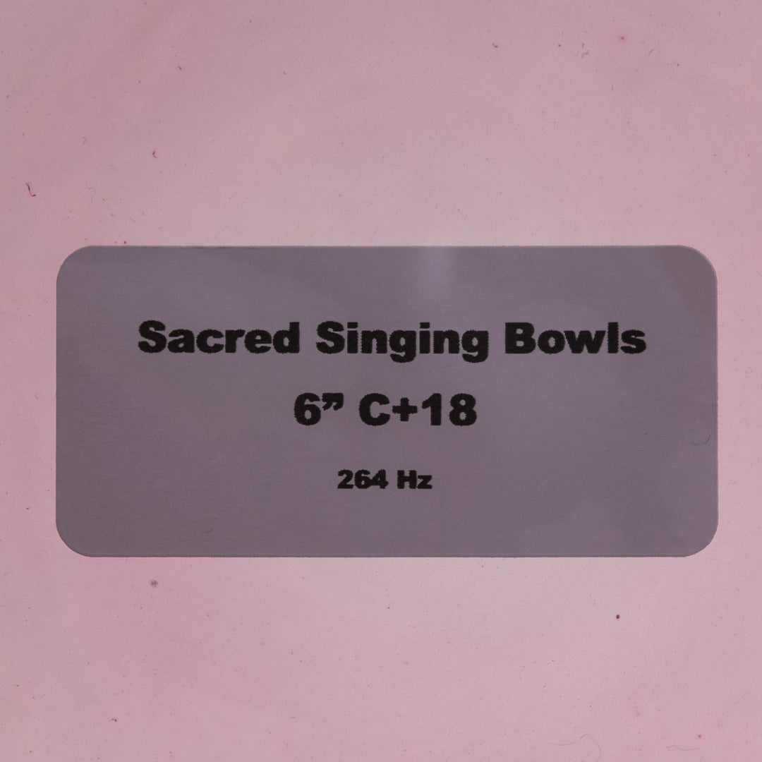 6" C+18 Solar Violet Singing Bowl