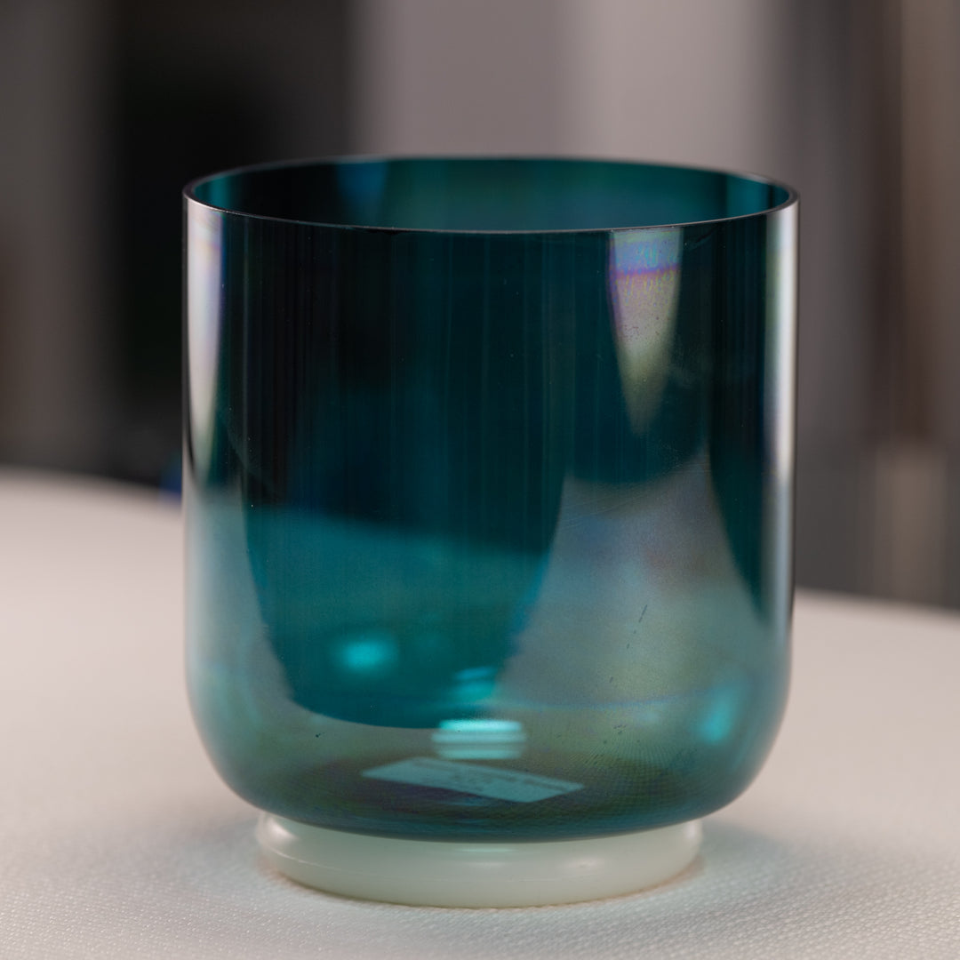 6" F+6 Marine Dream Crystal Singing Bowl, Perfect Pitch