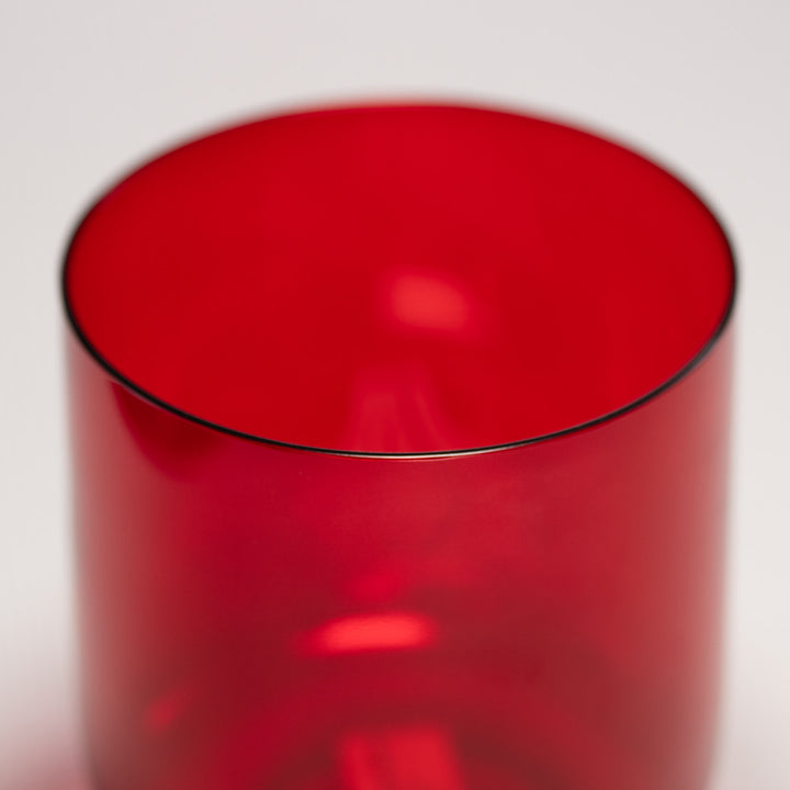 6" G-44 Ruby Ray Crystal Singing Bowl