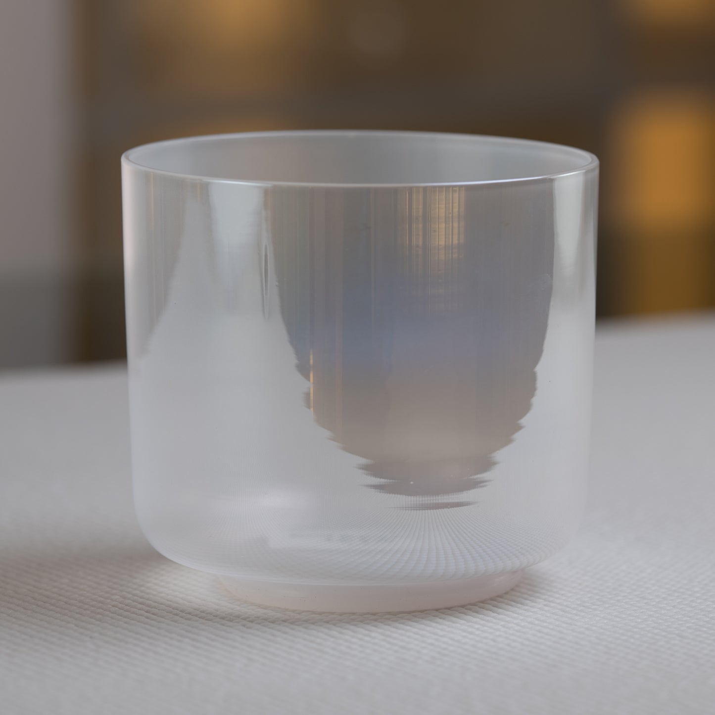 5.5" B-23 Majestic Moon Crystal Singing Bowl, Sacred Singing Bowls