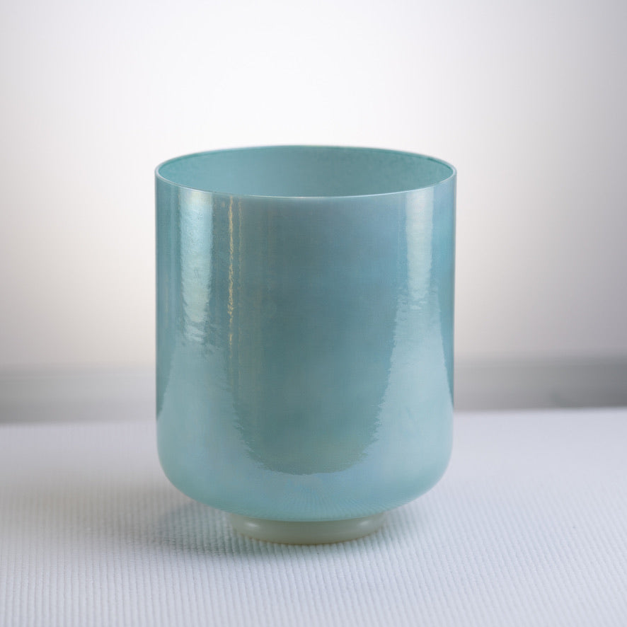 8" A-16 Sea Foam Serenity Singing Bowl