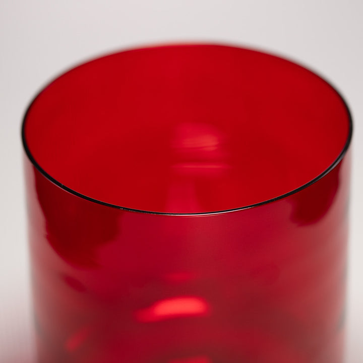 7.5" C#-30 Ruby Ray Crystal Singing Bowl