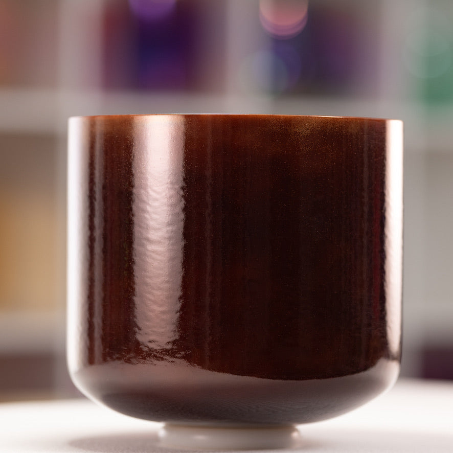 10" F-25 Sacred Ground Crystal Singing Bowl