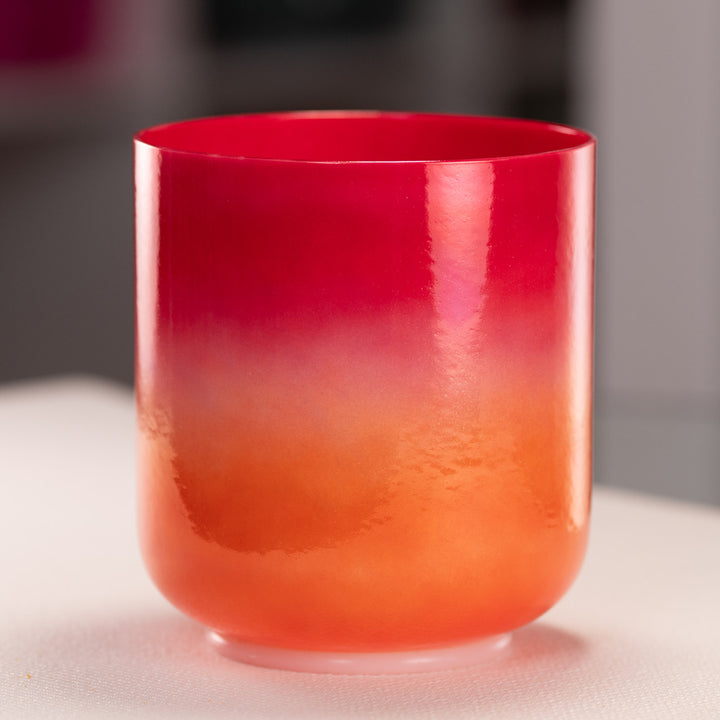 7" E+19 Harmonic Sunrise Crystal Singing Bowl