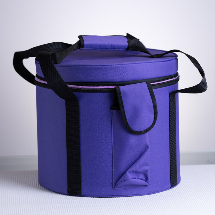 10" Purple Carrying Case for Crystal Singing Bowls