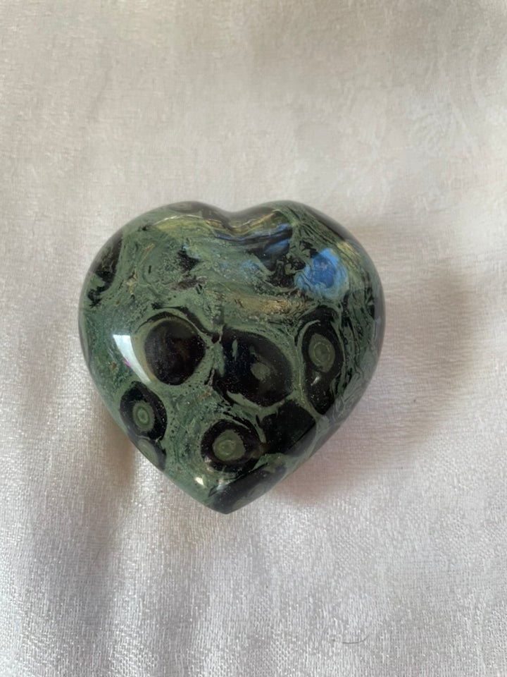 Kambaba Jasper Heart