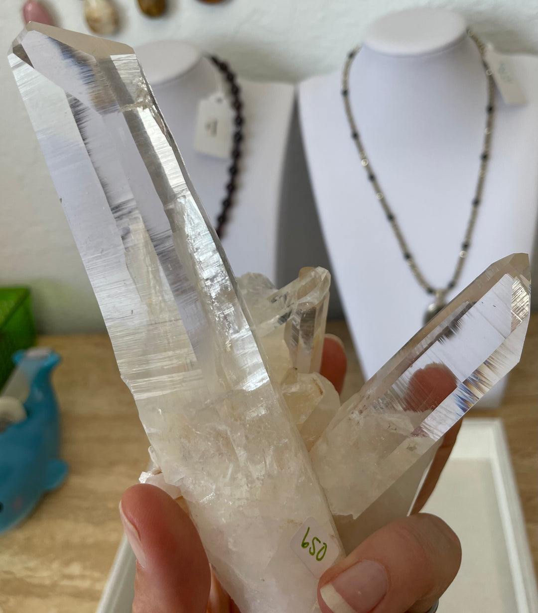 Lemurian Seed Cluster with 2 Wands