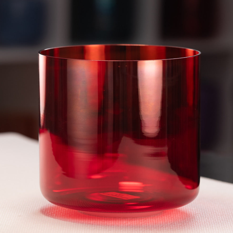 8" A-32 Sacred Fire Crystal Singing Bowl from Bowls of Sound