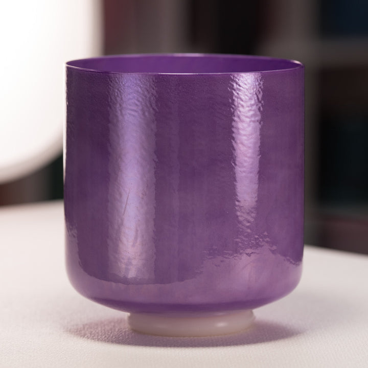 8" B-45 Lilac Blossom Crystal Singing Bowl from Bowls of Sound