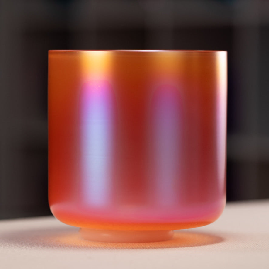 Root chakra sound bowl