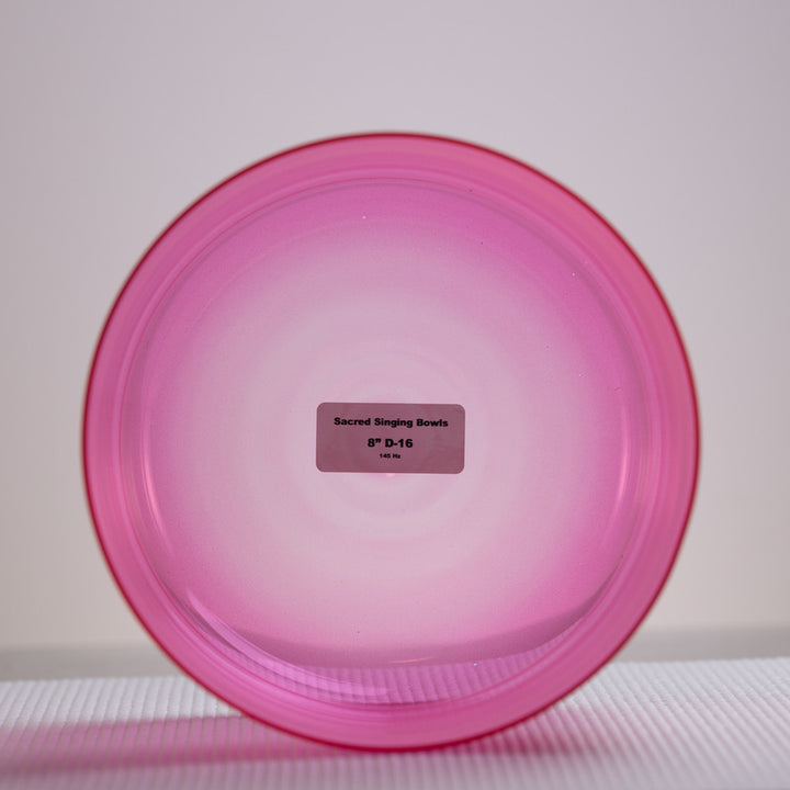 Pink sacral chakra sound bowl