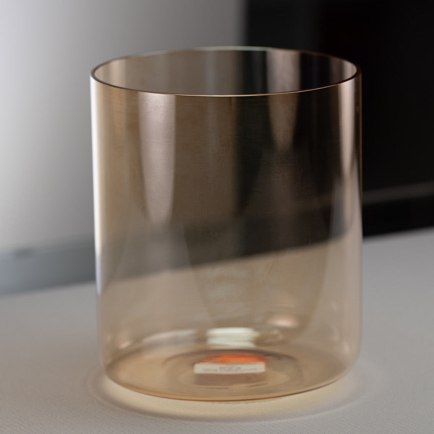 Tall sacral chakra singing bowl