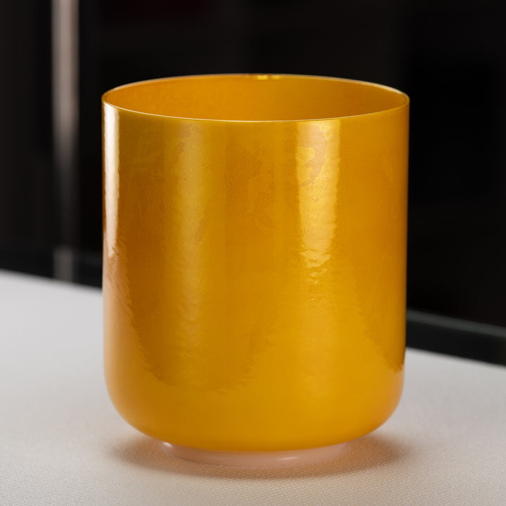 8" D-46 Honeycomb Crystal Singing Bowl from Bowls of Sound