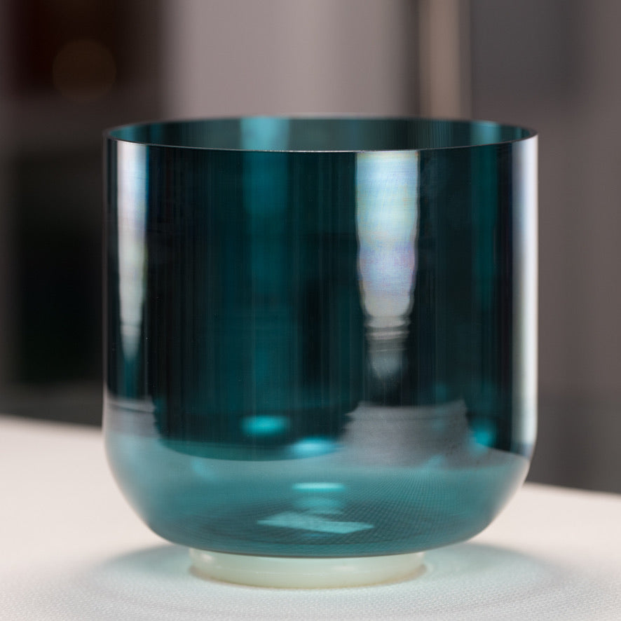 8" D-7 Marine Dream Crystal Singing Bowl from Bowls of Sound