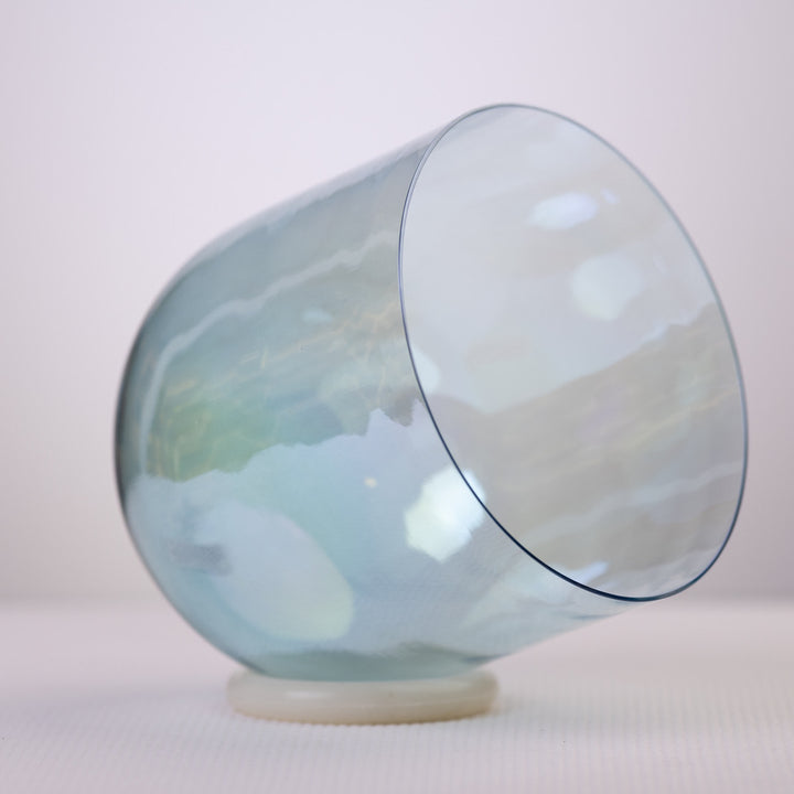 Light Blue singing bowl for sound healing