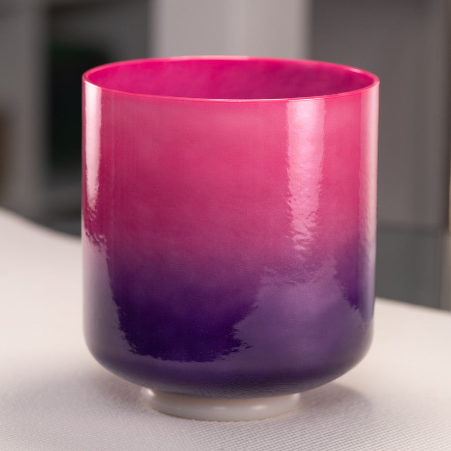 Pink & purple sacral chakra singing bowl