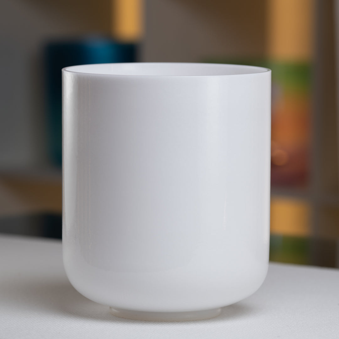 White Light Quartz Bowls from Bowls of Sound
