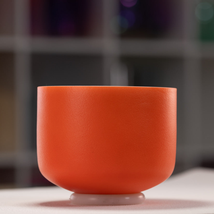 Solar plexus chakra sound bowl