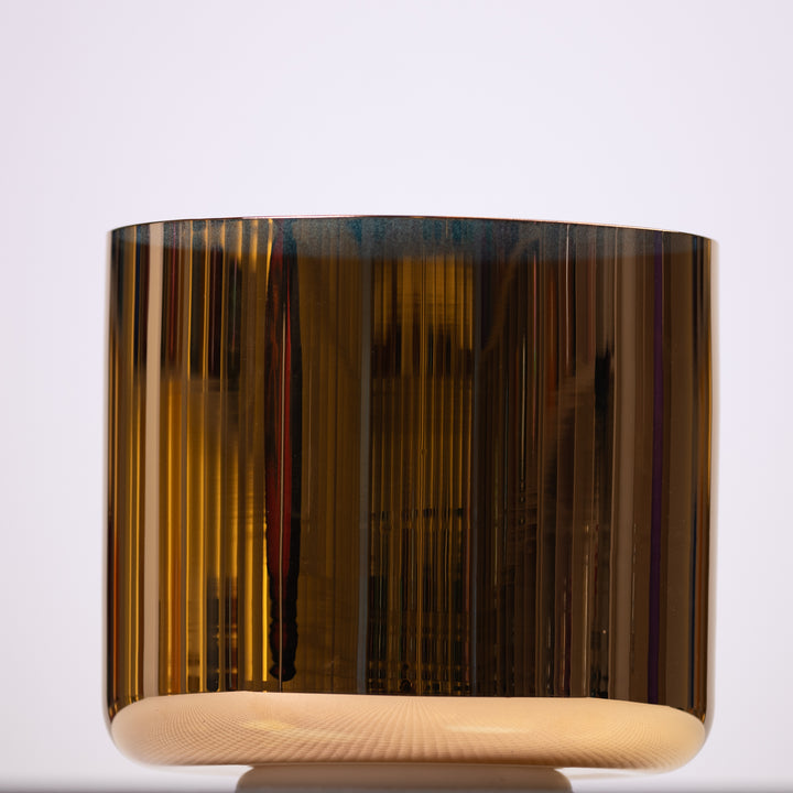 F# note singing bowl in 24k gold