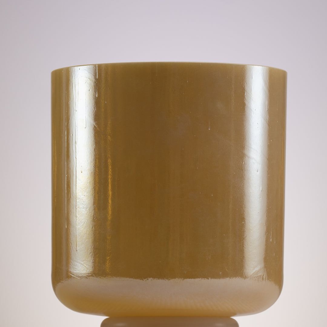 Yellow heart chakra singing bowl