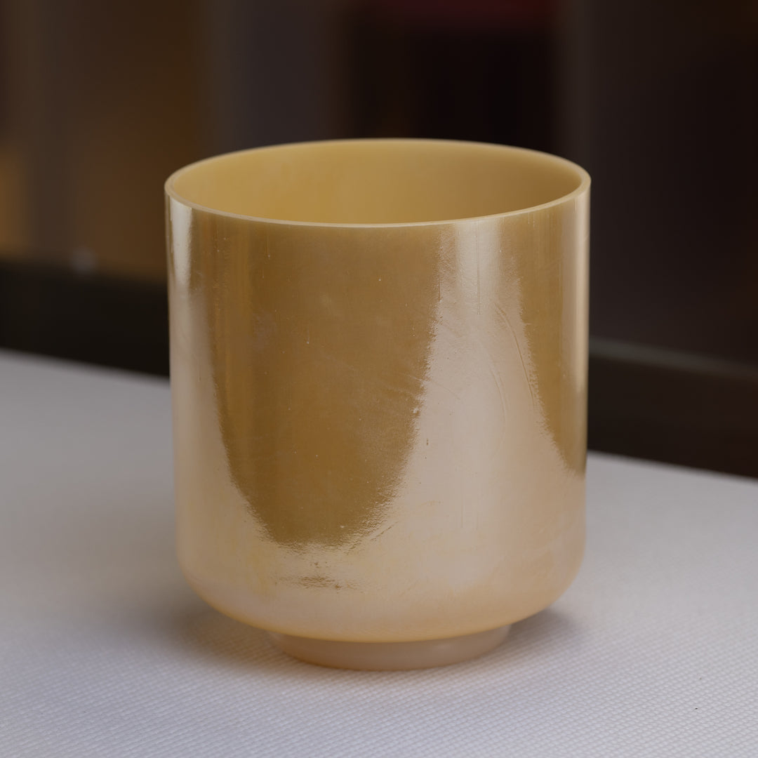 White Gold singing bowl