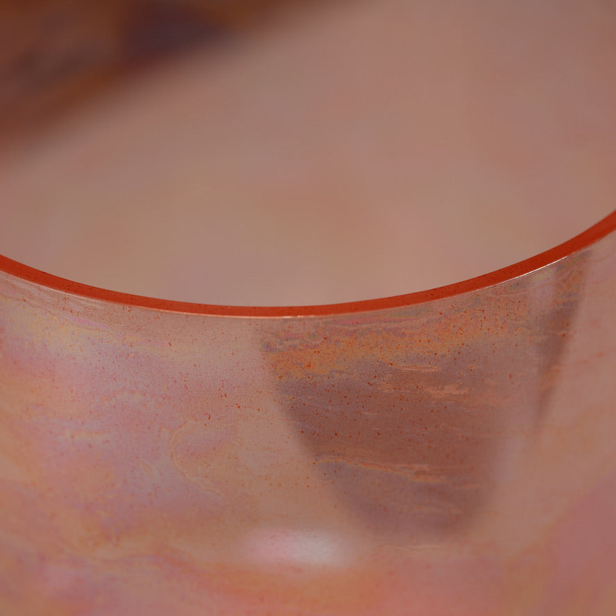 Singing bowl close up