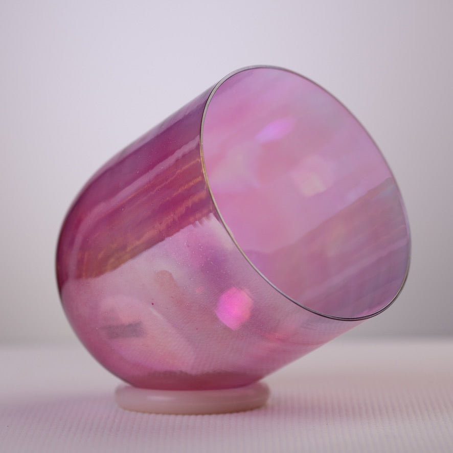 Violet Flame Aura Crystal Singing Bowl