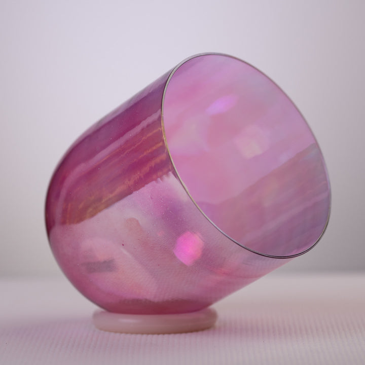 Violet Flame Aura Crystal Singing Bowl