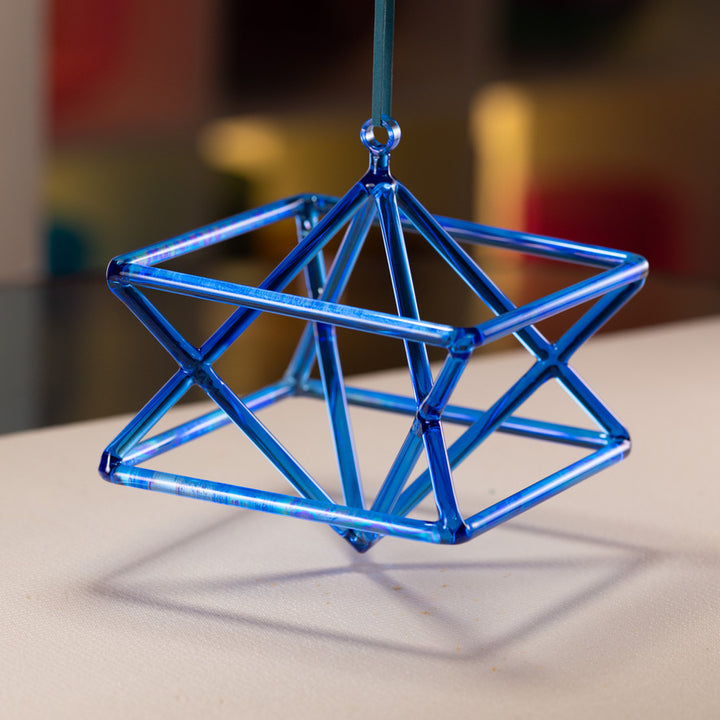 8" Sapphire Spirit Crystal Singing Temple Star from Bowls of Sound