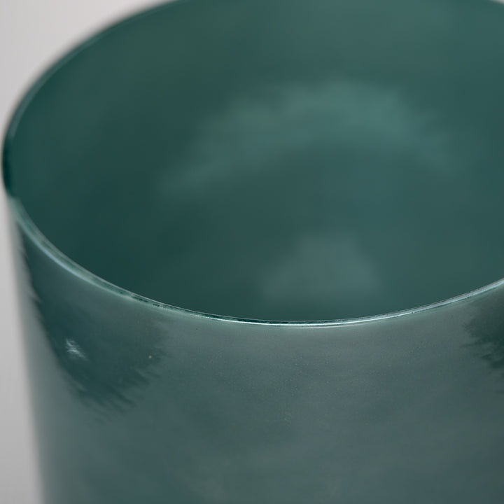 Teal third eye chakra bowl