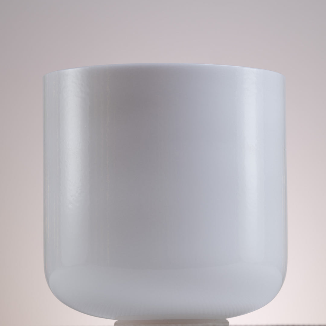 Sacred Singing Bowls: White Light Quartz Bowl