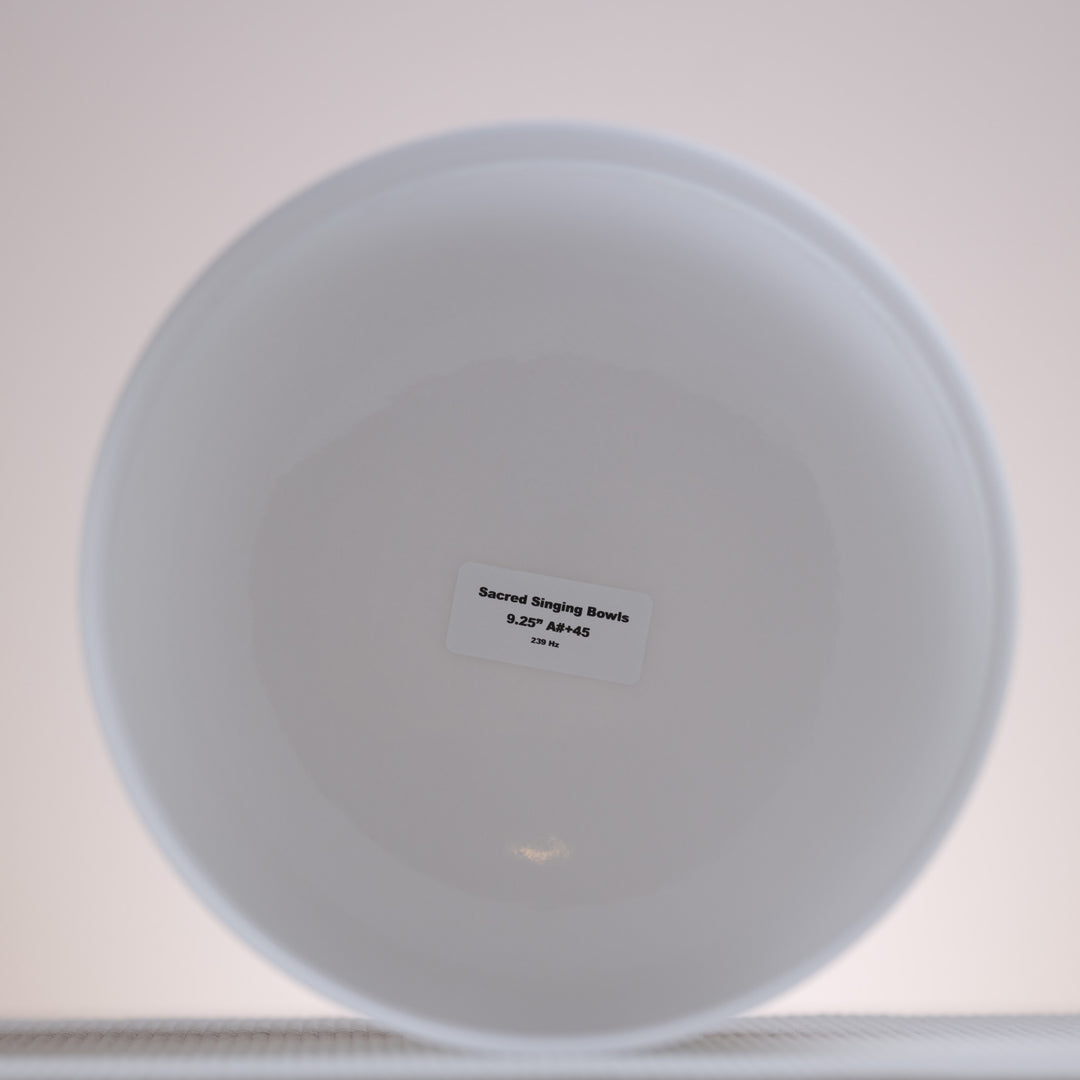 White Light Quartz Bowl from Bowls of Sound