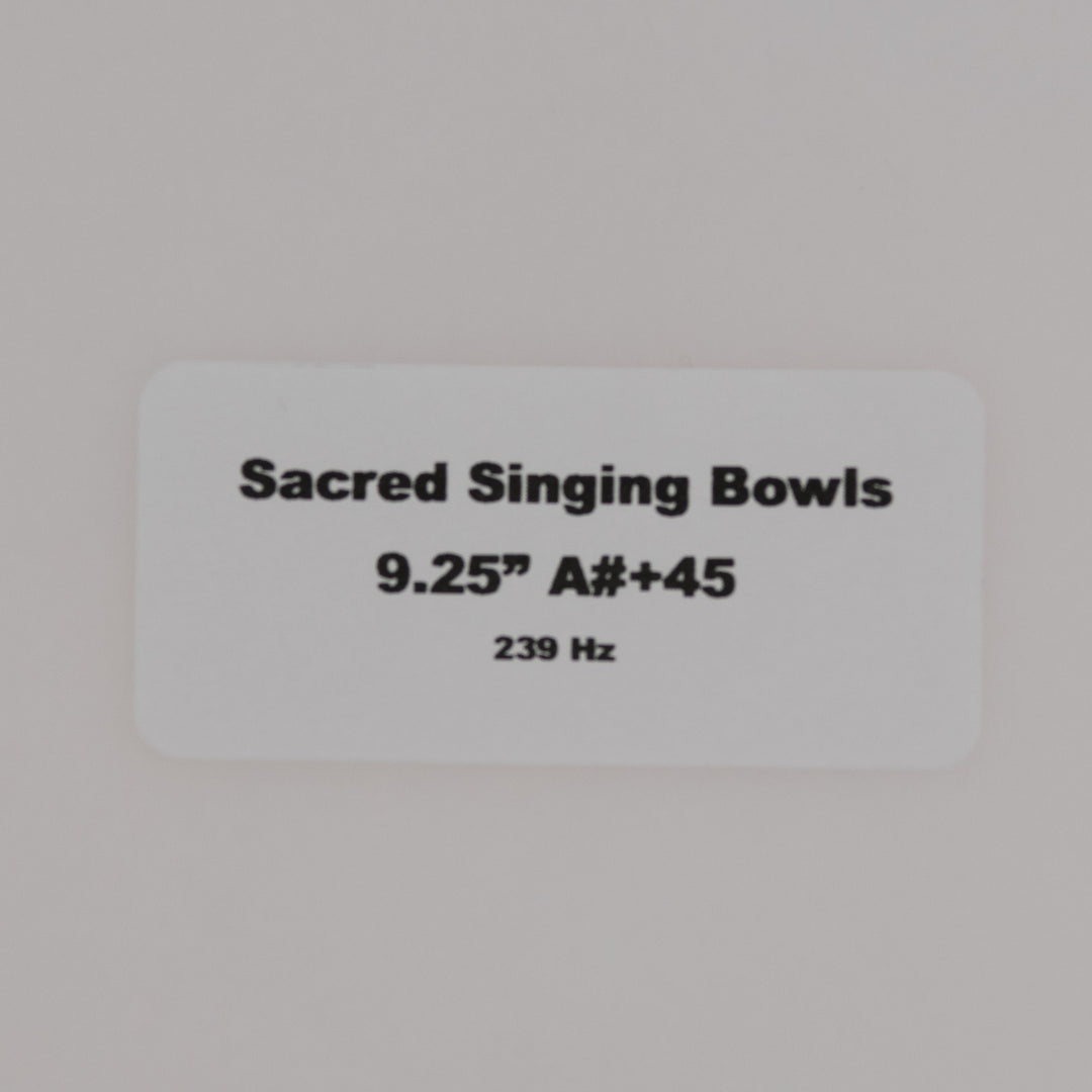 Sacred Singing Bowls: Product Label