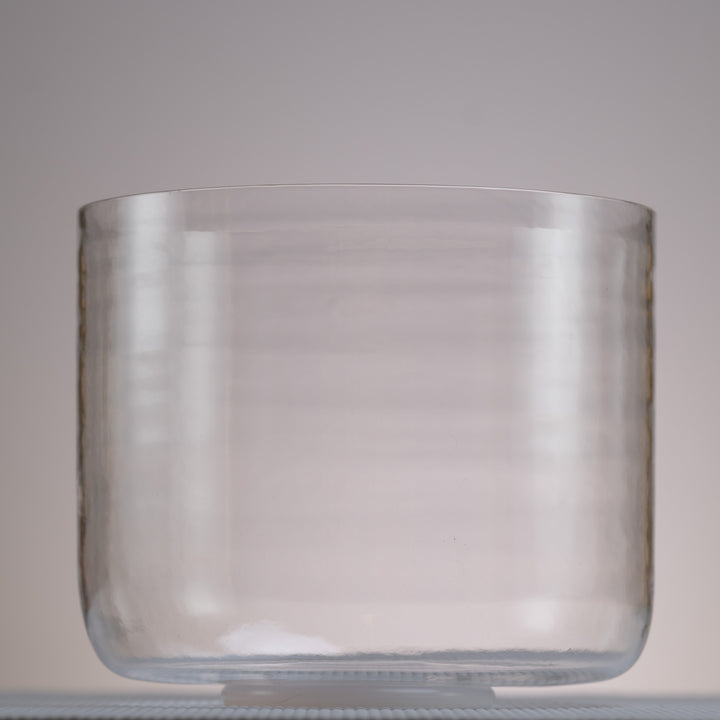 9.25" G+9 Clear Quartz Crystal Singing Bowl from Bowls of Sound