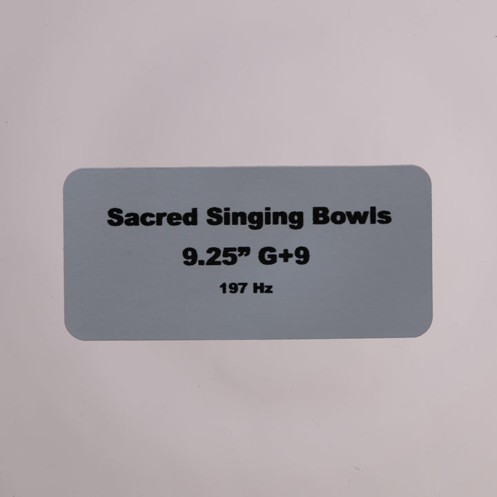 Sacred Singing Bowls: Product tag