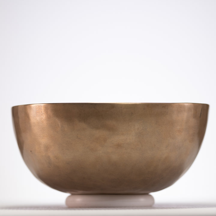 Crown chakra metal bowl