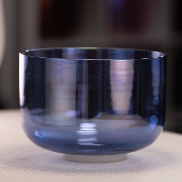 9.5" C-45 Indigo Child Crystal Singing Bowl from Bowls of Sound