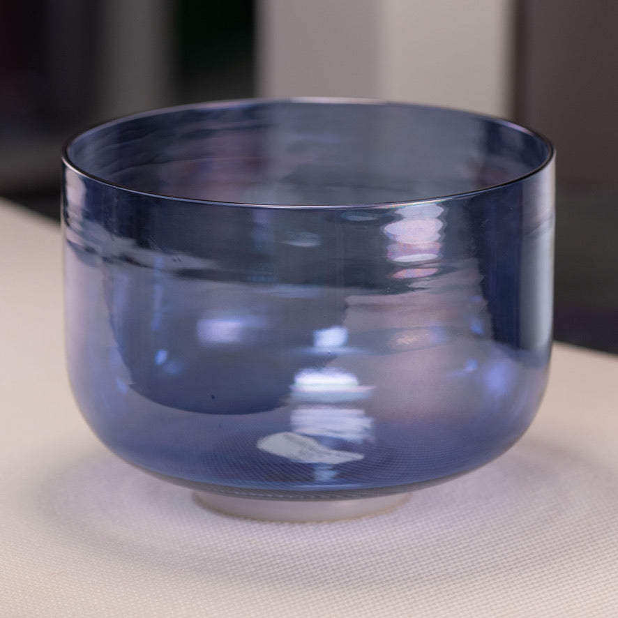 9.5" C-45 Indigo Child Crystal Singing Bowl from Sacred Singing Bowls™