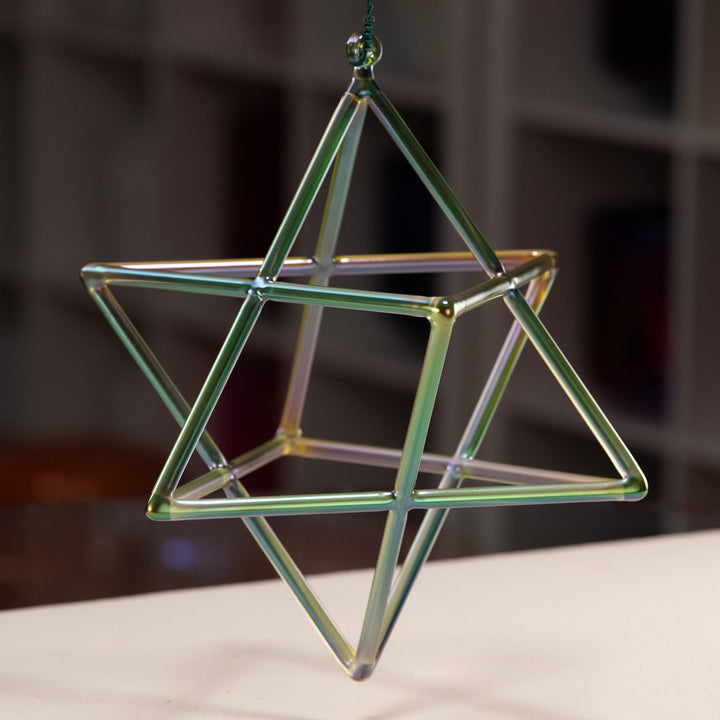 9.5" Earth Magic Crystal Merkaba from Bowls of Sound
