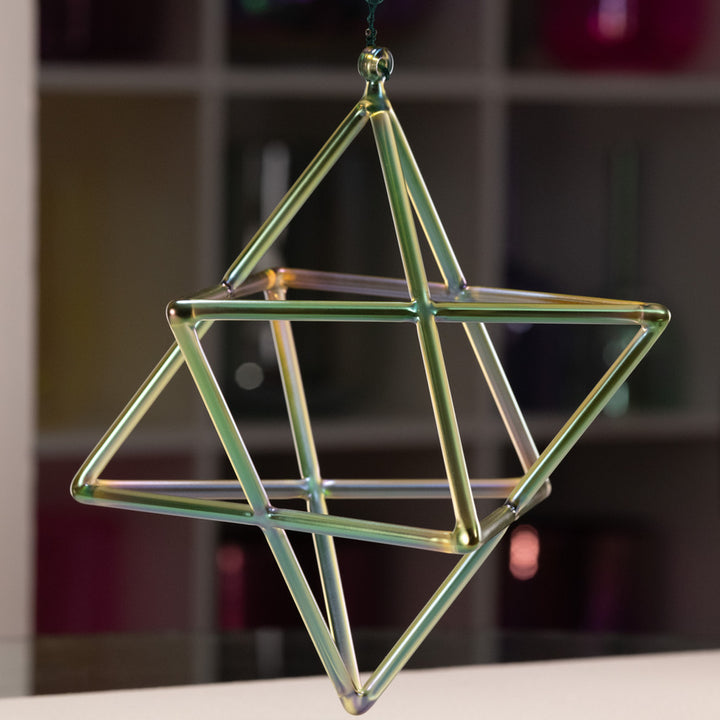 Crystal singing merkaba