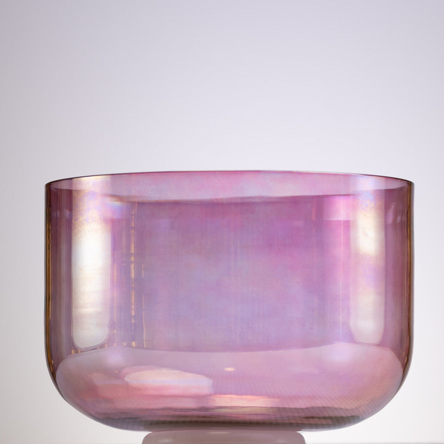 Purple singing bowl