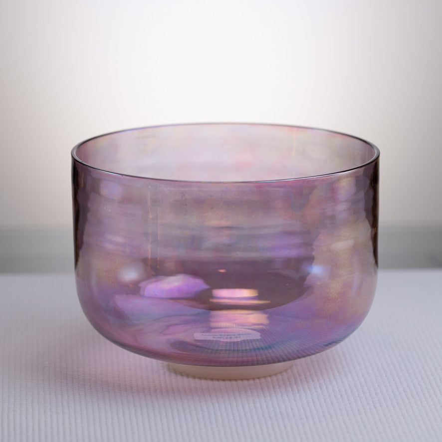 Crystal singing bowl