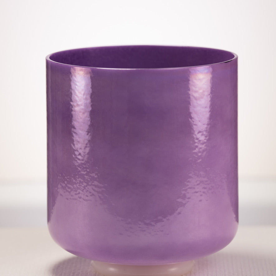 8" E-27 Lilac Blossom Crystal Singing Bowl
