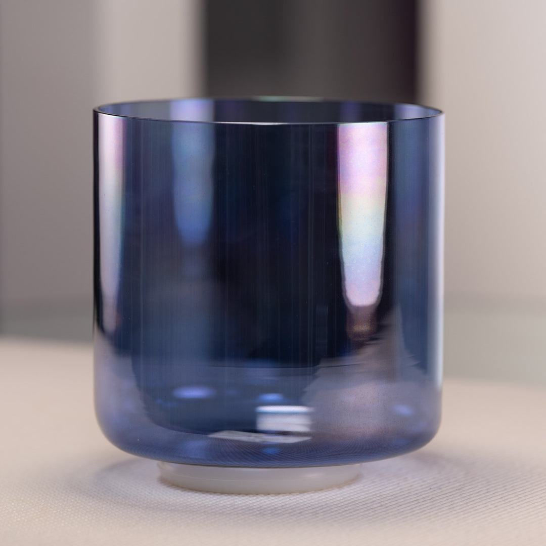 7.5" C-44 Indigo Child Crystal Singing Bowl